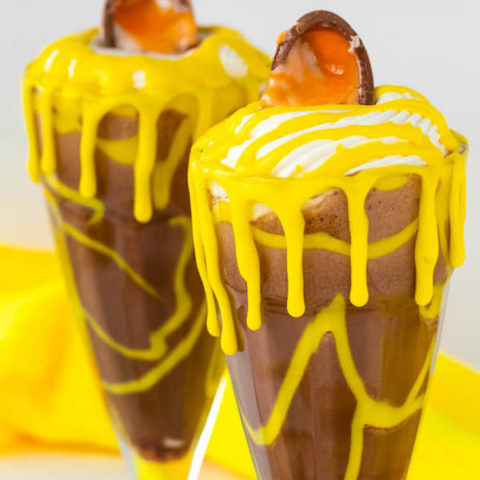 Cadbury Creme Egg Milkshake