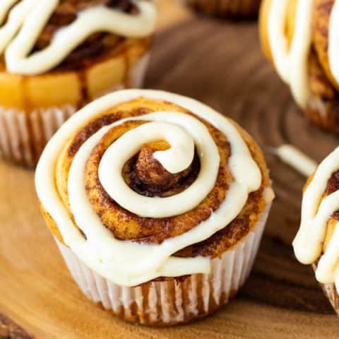 Cinnamon Roll Muffins