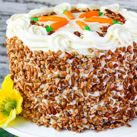 Perfect Carrot Cake with Cream Cheese Frosting