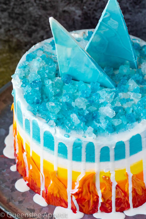 Ice and Fire Cake