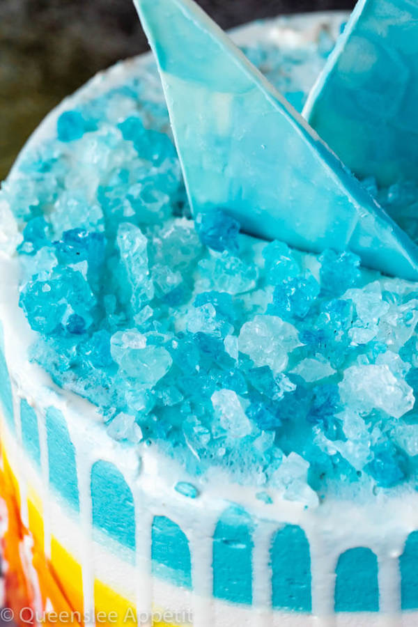 Ice and Fire Cake