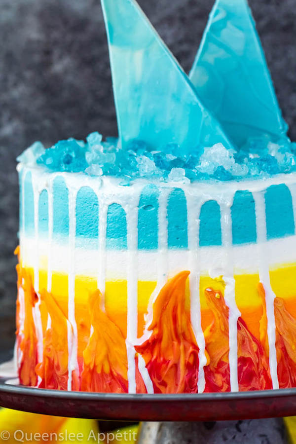 Ice and Fire Cake
