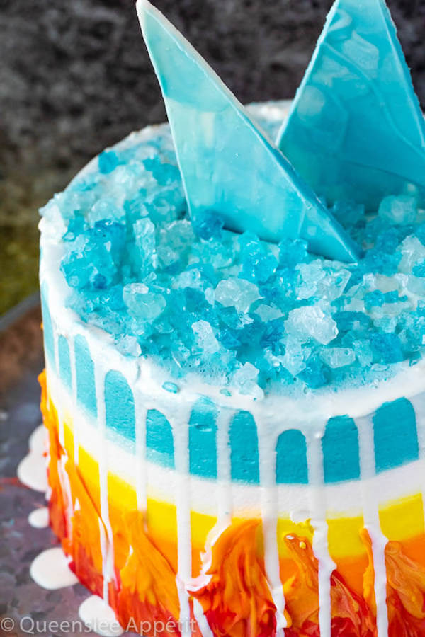 Ice and Fire Cake
