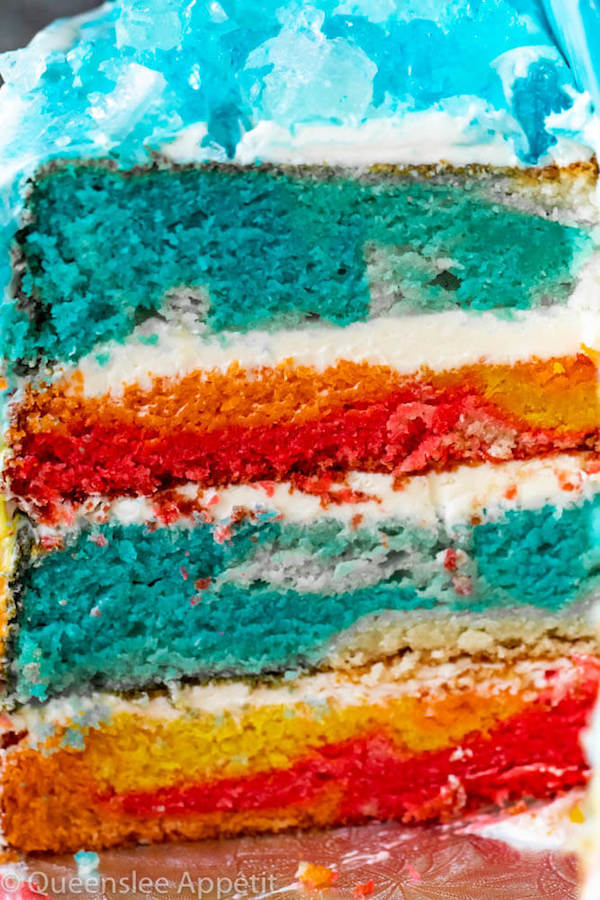 Ice and Fire Cake
