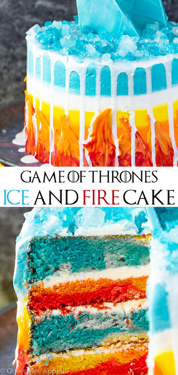 Ice and Fire Cake