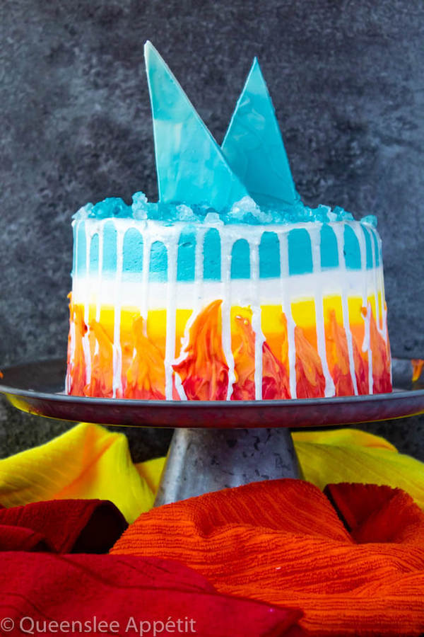 Ice and Fire Cake
