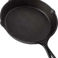 Utopia Kitchen Pre-Seasoned Cast Iron Skillet - 12.5 Inch - Black