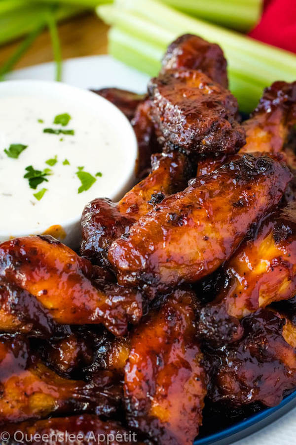 Bbq grill chicken wings sales