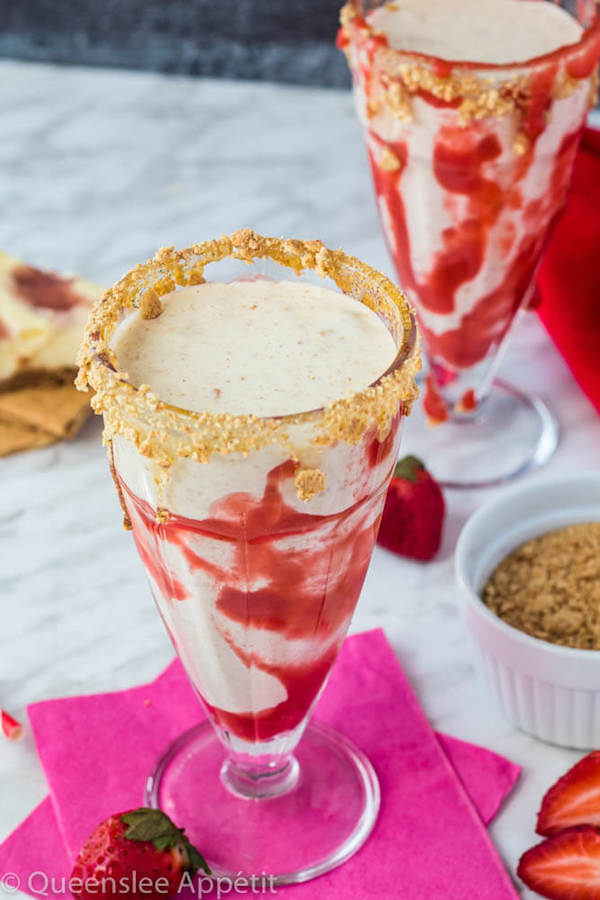 Strawberry Cheesecake Milkshake