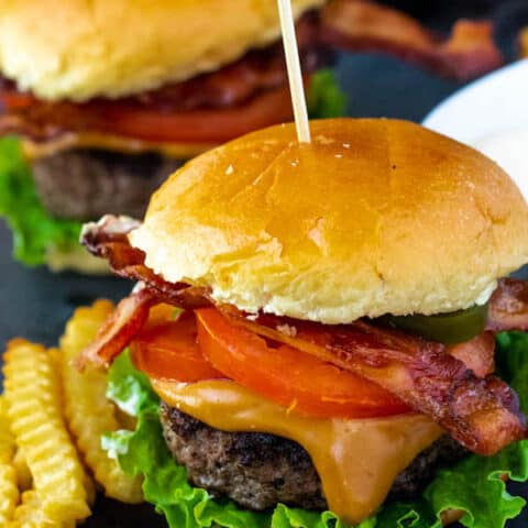 Beer Burgers with Beer Cheese Sauce