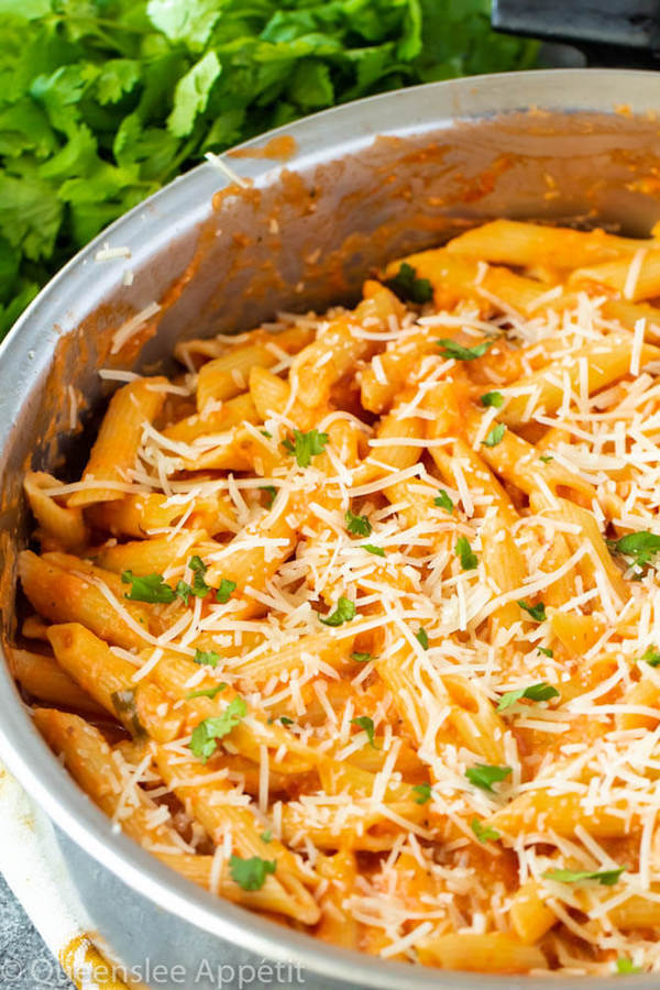 penne alla vodka pasta