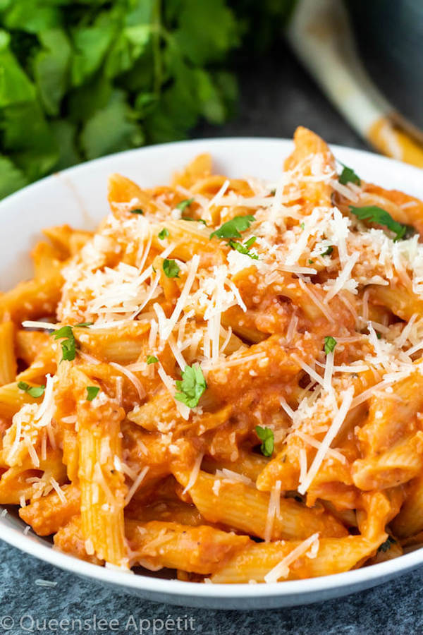 penne alla vodka pasta