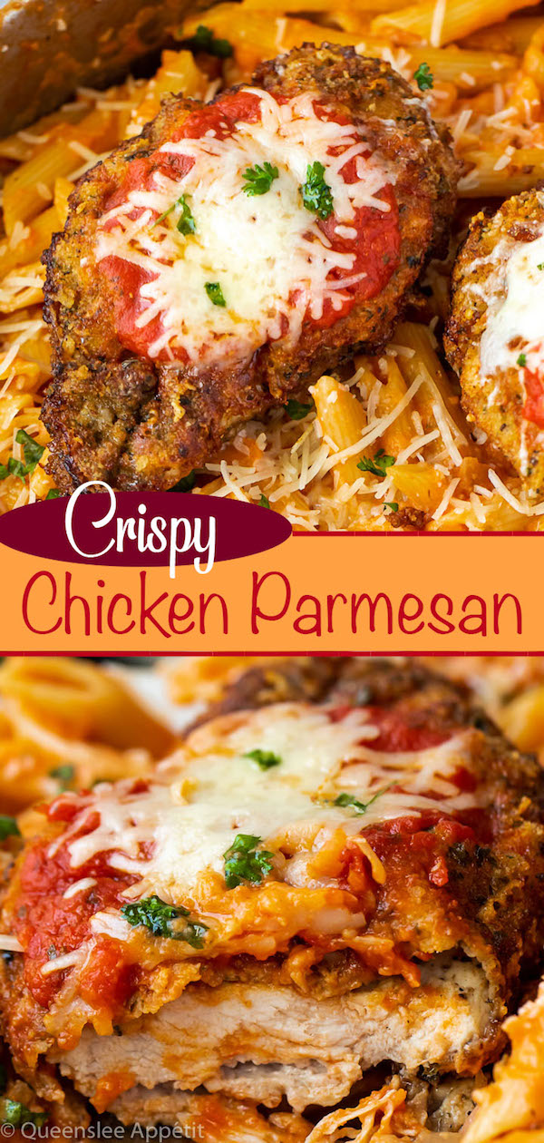 crispy chicken parmesan 