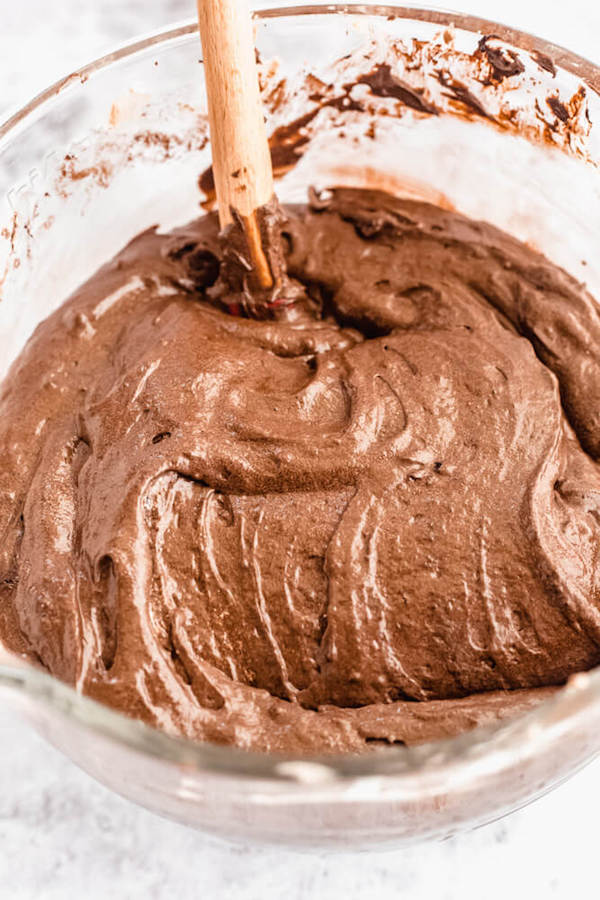 chocolate cake batter