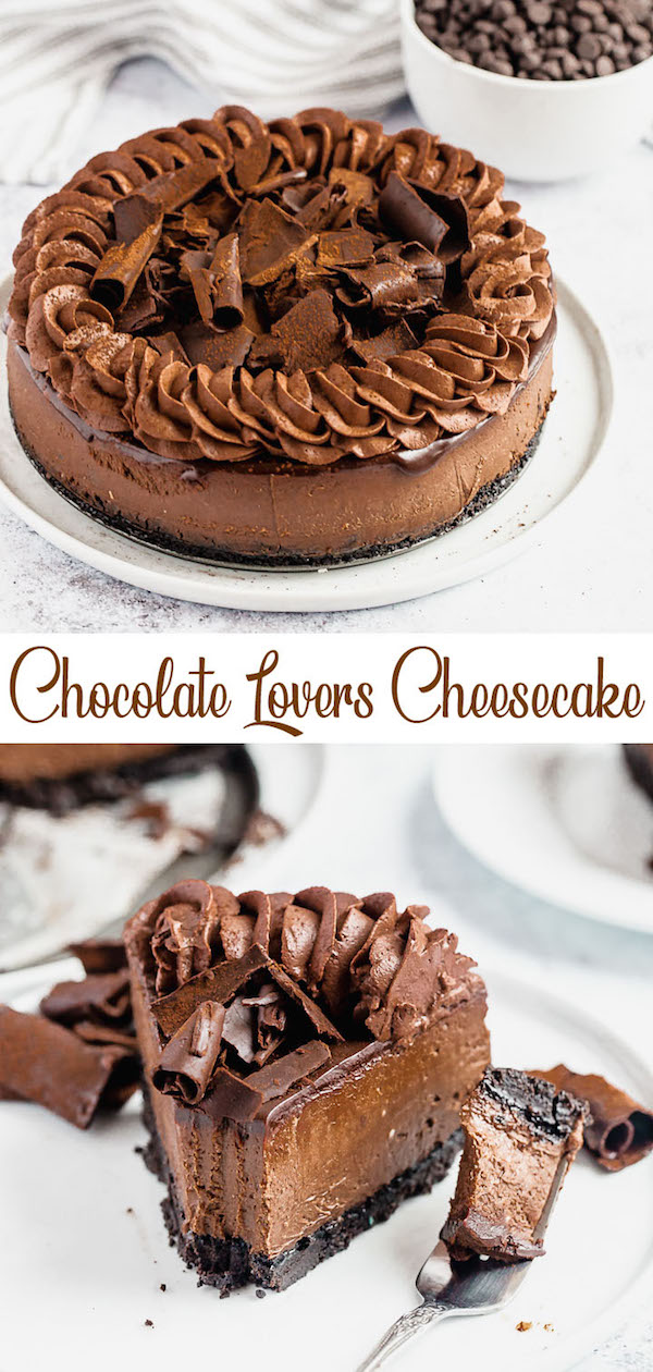 Chocolate Lovers Cheesecake ~ Recipe | Queenslee Appétit