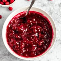 Die beste hausgemachte Cranberry-Sauce