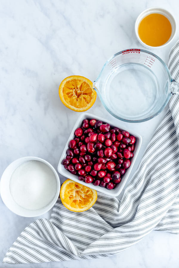 cranberry sauce ingredients