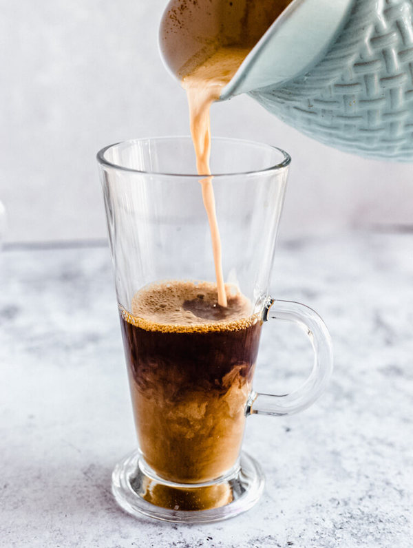 homemade pumpkin spice latte