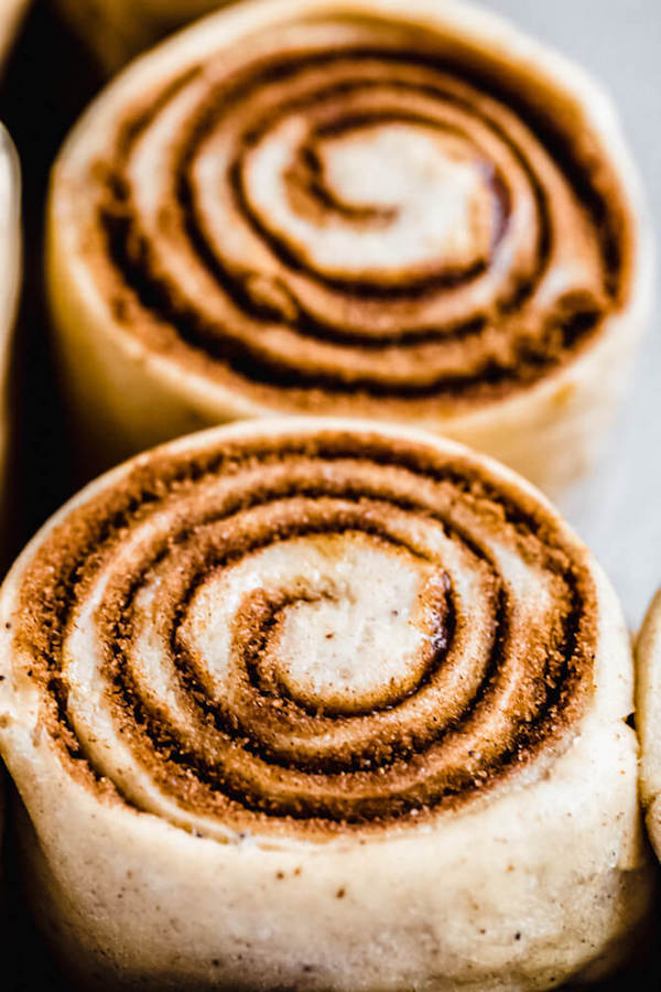 unbaked chai cinnamon rolls