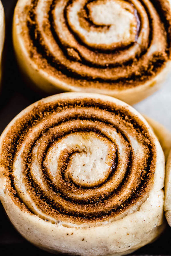 unbaked chai cinnamon rolls