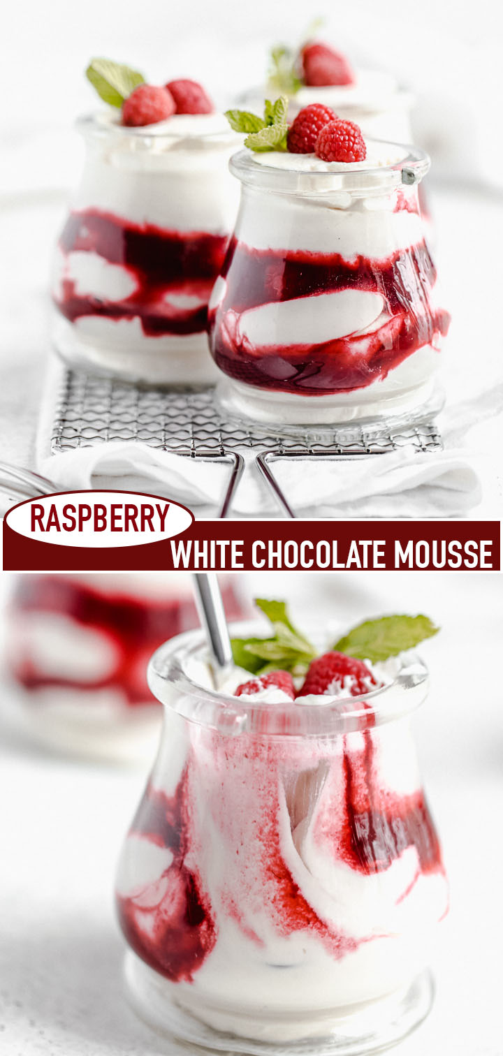 long pin image for raspberry white chocolate mousse