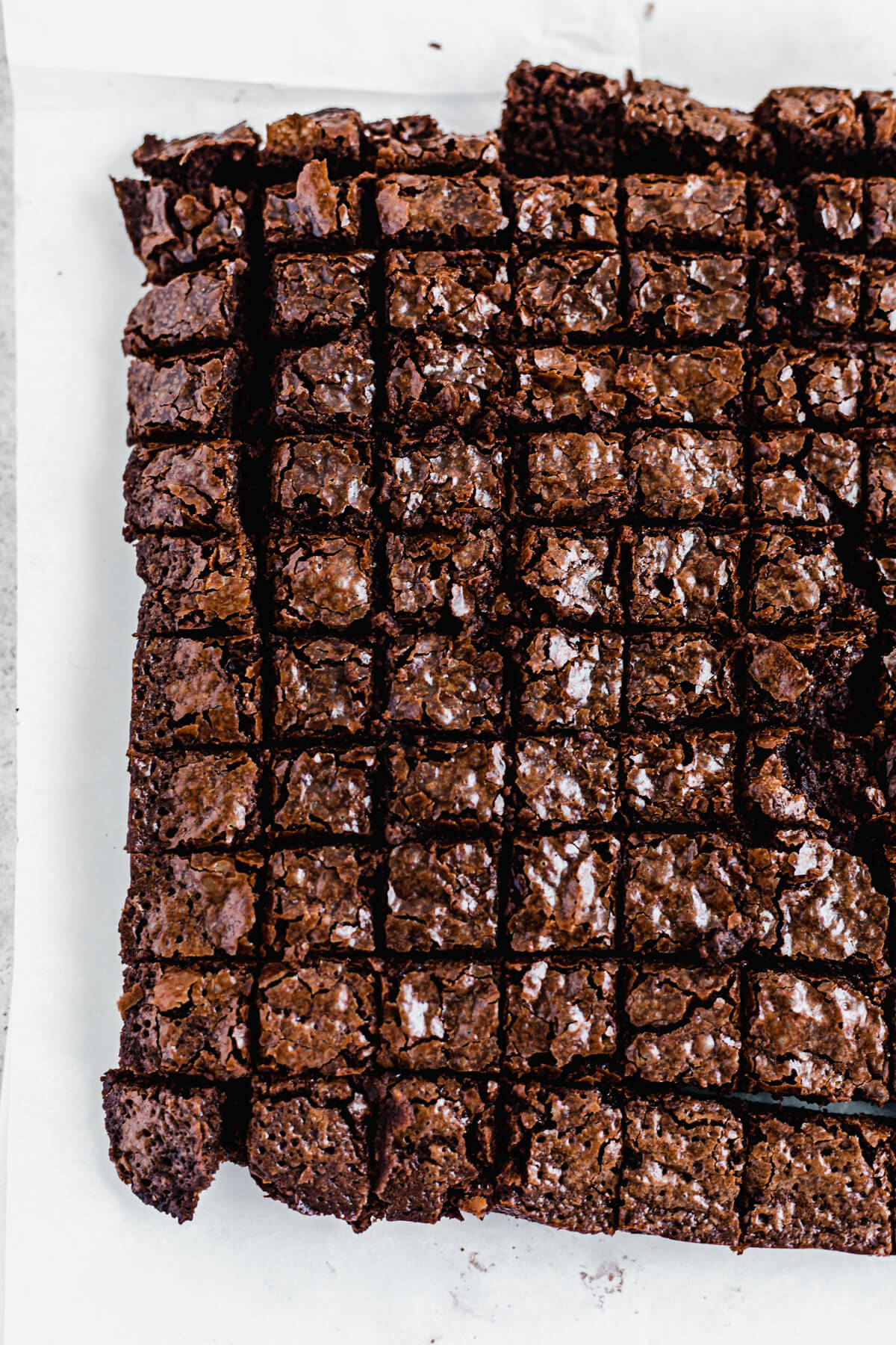 brownies cut into small chunks