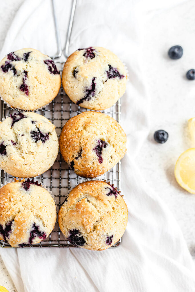 Lemon Blueberry Muffins | Queenslee Appétit